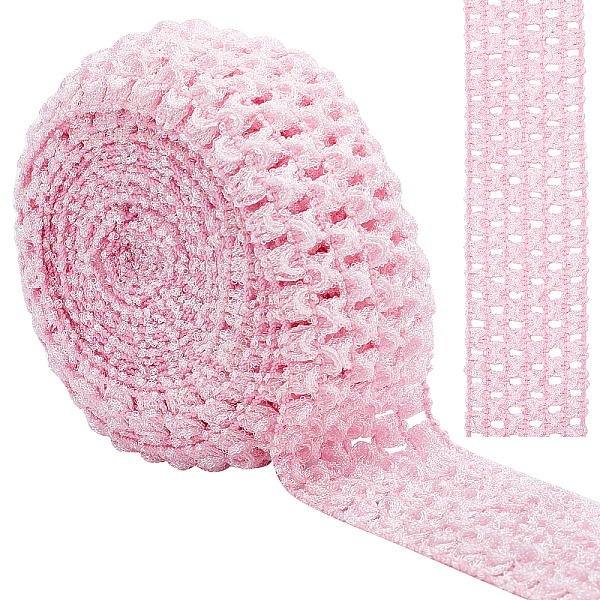 PandaHall GORGECRAFT 5.5 Yards 1.7" Wide Elastic Crochet Headband Ribbon Crochet Stretch Trim Fabric for Hair Accessories Tube Top, Light..., Pink
PandaHall GORGECRAFT 5.5 Yards 1.7" Wide Elastic Crochet Headband Ribbon Crochet Stretch Trim Fabric for Hair Accessories Tube Top, Light..., Pink
