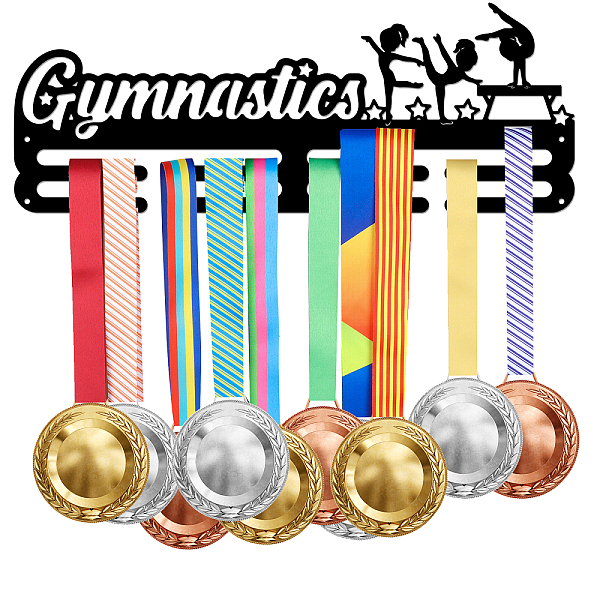 PandaHall Iron Medal Hanger Holder Display Wall Rack, with Screws, Gymnastics, Sports, 150x400mm Iron Sports Black
PandaHall Iron Medal Hanger Holder Display Wall Rack, with Screws, Gymnastics, Sports, 150x400mm Iron Sports Black