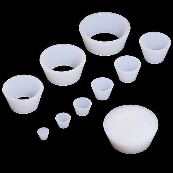 PandaHall CHGCRAFT 9 Count Silicone Filter Adapter Cones Buchner Funnel Flask Adapter Set Premium & Durable Tapered Collar Rubber Stopper..., White
PandaHall CHGCRAFT 9 Count Silicone Filter Adapter Cones Buchner Funnel Flask Adapter Set Premium & Durable Tapered Collar Rubber Stopper..., White
