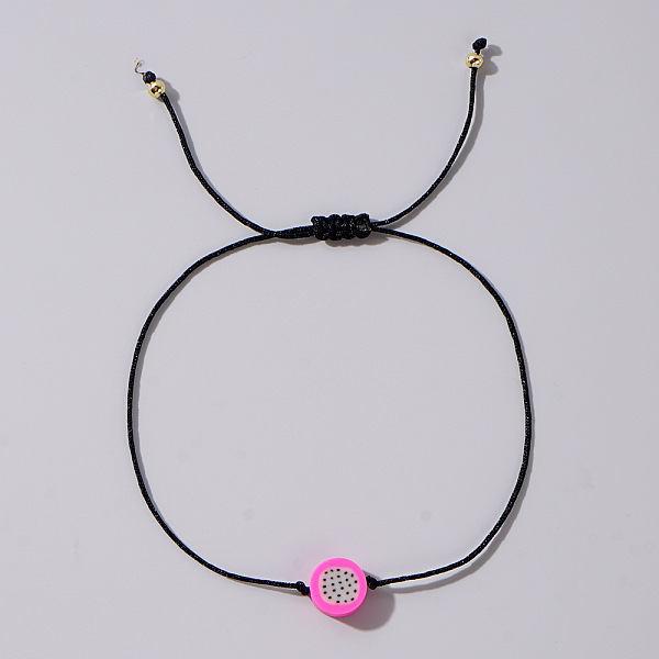 PandaHall Fruit Pitaya Polymer Clay Braided Bead Bracelets, Adjustable Black Cotton Cord Bracelets for Women Polymer Clay Pitaya
PandaHall Fruit Pitaya Polymer Clay Braided Bead Bracelets, Adjustable Black Cotton Cord Bracelets for Women Polymer Clay Pitaya