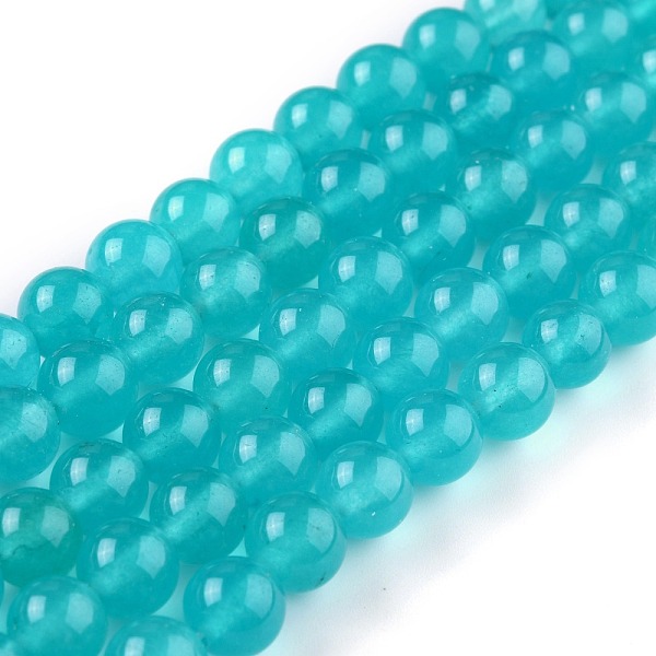 PandaHall Natural White Jade Beads, Round, Dyed, Cyan, 8mm, Hole: 1mm, about 49pcs/strand, 15.16''(38.5cm) White Jade Round Cyan
PandaHall Natural White Jade Beads, Round, Dyed, Cyan, 8mm, Hole: 1mm, about 49pcs/strand, 15.16''(38.5cm) White Jade Round Cyan