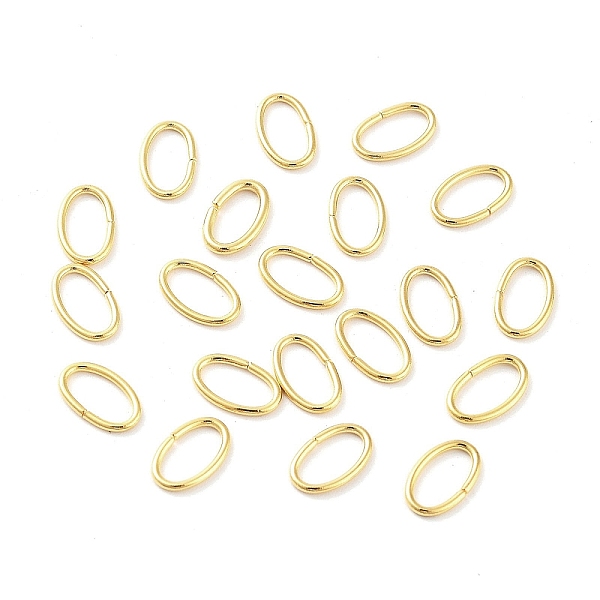 PandaHall 304 Stainless Steel Jump Rings, Closed Jump Rings, Oval, Real 18K Gold Plated, 5x8x0.8mm, Inner Diameter: 3.5x6.5mm 304 Stainless...
PandaHall 304 Stainless Steel Jump Rings, Closed Jump Rings, Oval, Real 18K Gold Plated, 5x8x0.8mm, Inner Diameter: 3.5x6.5mm 304 Stainless...