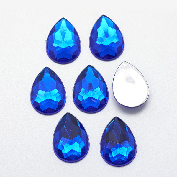 PandaHall Acrylic Rhinestone Flat Back Cabochons, Faceted, Bottom Silver Plated, teardrop, Blue, 14x10x3.5mm Acrylic Rhinestone Teardrop...
PandaHall Acrylic Rhinestone Flat Back Cabochons, Faceted, Bottom Silver Plated, teardrop, Blue, 14x10x3.5mm Acrylic Rhinestone Teardrop...