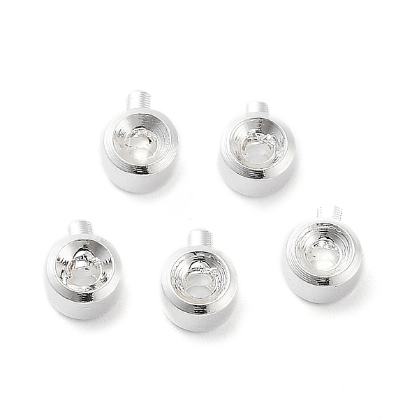 PandaHall Brass Crimp Beads, Column, 925 Sterling Silver Plated, 4x3x2mm, Hole: 0.9mm Brass Column
PandaHall Brass Crimp Beads, Column, 925 Sterling Silver Plated, 4x3x2mm, Hole: 0.9mm Brass Column