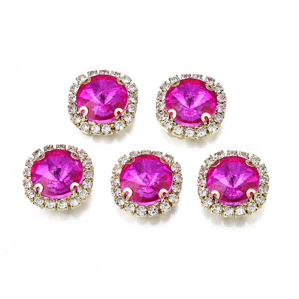 PandaHall Sew on Rhinestone, Transparent Glass Rhinestone, with Brass Prong Settings, Faceted, Square, Fuchsia, 17x17x8mm, Hole: 1mm Glass..., Purple
PandaHall Sew on Rhinestone, Transparent Glass Rhinestone, with Brass Prong Settings, Faceted, Square, Fuchsia, 17x17x8mm, Hole: 1mm Glass..., Purple