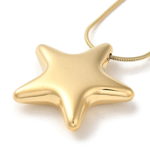 PandaHall Vacuum Plating 304 Stainless Steel Snake Chain Necklaces, Star Pendant Necklaces, Golden, 16.26 inch(41.3cm) 304 Stainless Steel...
PandaHall Vacuum Plating 304 Stainless Steel Snake Chain Necklaces, Star Pendant Necklaces, Golden, 16.26 inch(41.3cm) 304 Stainless Steel...