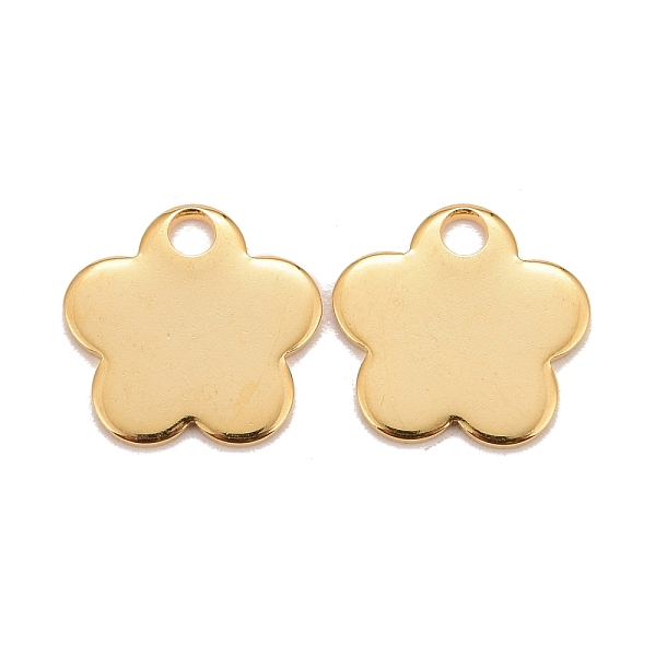 PandaHall 201 Stainless Steel Pendants, Flower, Real 24k Gold Plated, 11.5x12x0.8mm, Hole: 1.8mm 201 Stainless Steel Flower
PandaHall 201 Stainless Steel Pendants, Flower, Real 24k Gold Plated, 11.5x12x0.8mm, Hole: 1.8mm 201 Stainless Steel Flower