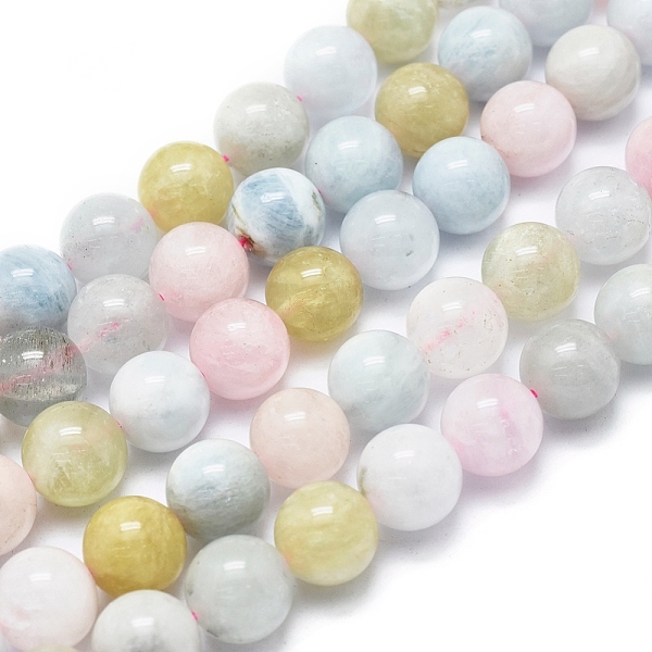PandaHall Natura Morganite Beads Strands, Round, 10mm, Hole: 1mm, about 40pcs/Strand, 15.75 inch(40cm) Morganite Round
PandaHall Natura Morganite Beads Strands, Round, 10mm, Hole: 1mm, about 40pcs/Strand, 15.75 inch(40cm) Morganite Round