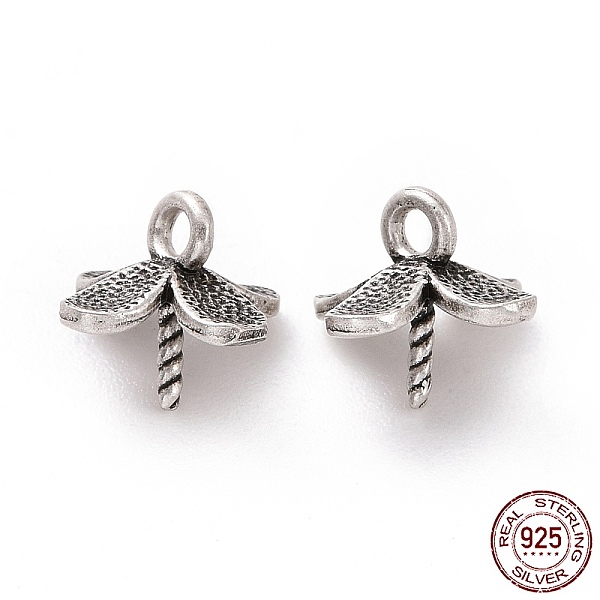 PandaHall 925 Sterling Silver Pendant Bails, Flower, Antique Silver, 7x8x8mm, Hole: 0.2mm, Pin: 0.8mm Sterling Silver
PandaHall 925 Sterling Silver Pendant Bails, Flower, Antique Silver, 7x8x8mm, Hole: 0.2mm, Pin: 0.8mm Sterling Silver