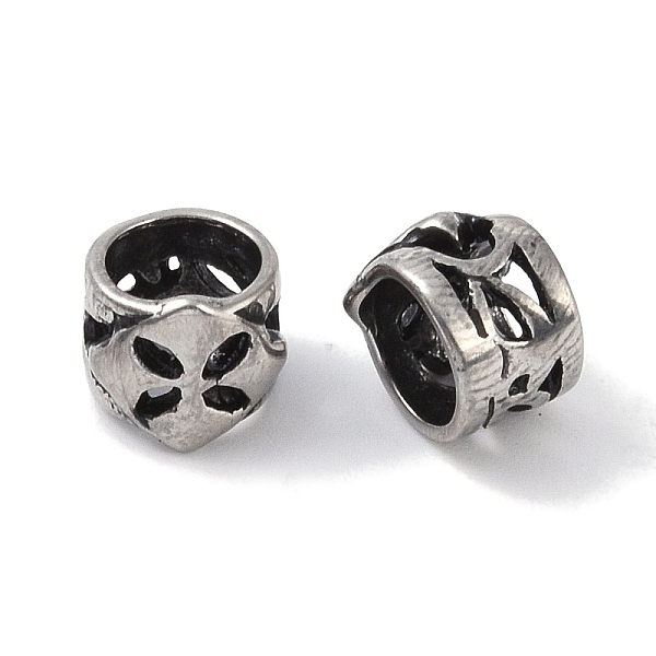 PandaHall 316 Surgical Stainless Steel European Beads, Large Hole Beads, Column, Antique Silver, 7x5.5mm, Hole: 5mm 316 Surgical Stainless...
PandaHall 316 Surgical Stainless Steel European Beads, Large Hole Beads, Column, Antique Silver, 7x5.5mm, Hole: 5mm 316 Surgical Stainless...