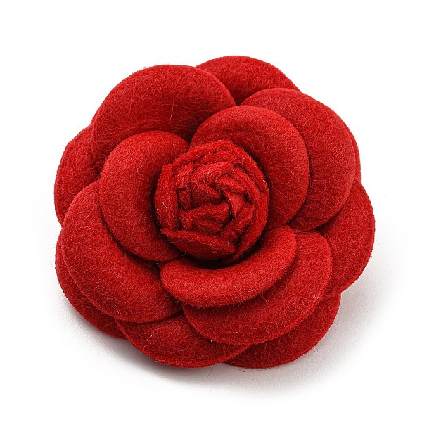 PandaHall Cloth Art Camelia Brooch Pins, Platinum Tone Iron Pin for Clothes Bags, Multi-Layer Flower Badge, Crimson, 67.5x33mm Polyester..., Pink
PandaHall Cloth Art Camelia Brooch Pins, Platinum Tone Iron Pin for Clothes Bags, Multi-Layer Flower Badge, Crimson, 67.5x33mm Polyester..., Pink