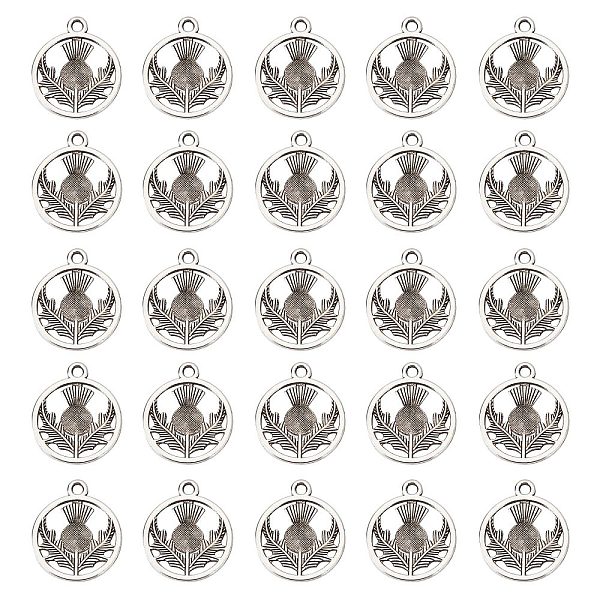 PandaHall SUNNYCLUE 1 Box 152g Scotland Charms Thistle Charms Bulk Thistle Charm Tibetan Style Alloy Scottish Charm Flat Round with Flower...
PandaHall SUNNYCLUE 1 Box 152g Scotland Charms Thistle Charms Bulk Thistle Charm Tibetan Style Alloy Scottish Charm Flat Round with Flower...