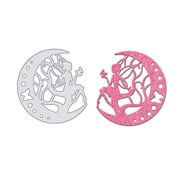 PandaHall Carbon Steel Cutting Dies Stencils, for DIY Scrapbooking/Photo Album, Decorative Embossing DIY Paper Card, Moon with Fairy, Matte...
PandaHall Carbon Steel Cutting Dies Stencils, for DIY Scrapbooking/Photo Album, Decorative Embossing DIY Paper Card, Moon with Fairy, Matte...