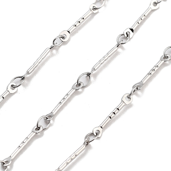 PandaHall 304 Stainless Steel Bar Link Chain, Stainless Steel Color, Link: 12.5x2.2x1mm 304 Stainless Steel
PandaHall 304 Stainless Steel Bar Link Chain, Stainless Steel Color, Link: 12.5x2.2x1mm 304 Stainless Steel
