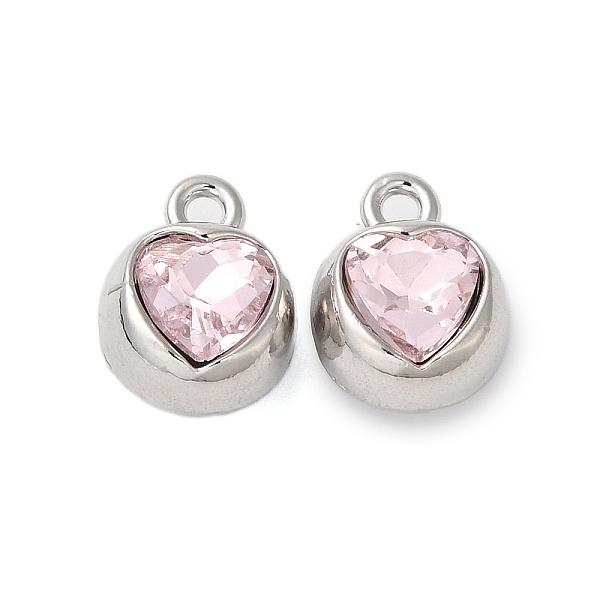 PandaHall Rack Plating Alloy Rhinestone Pendants, Cadmium Free & Lead Free, Heart, Pink, 12x9x8mm, Hole: 1.6mm Alloy+Rhinestone Heart Pink
PandaHall Rack Plating Alloy Rhinestone Pendants, Cadmium Free & Lead Free, Heart, Pink, 12x9x8mm, Hole: 1.6mm Alloy+Rhinestone Heart Pink