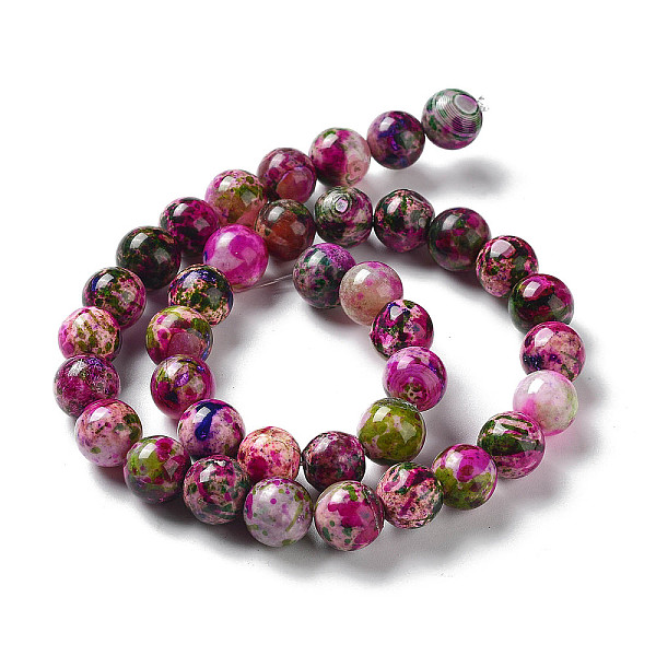 PandaHall Natural Agate Beads Strands, Dyed & Heated, Round, Camellia, 10mm, Hole: 1.2mm, about 38pcs/strand, 14.96''(38cm) Natural Agate..., Pink
PandaHall Natural Agate Beads Strands, Dyed & Heated, Round, Camellia, 10mm, Hole: 1.2mm, about 38pcs/strand, 14.96''(38cm) Natural Agate..., Pink