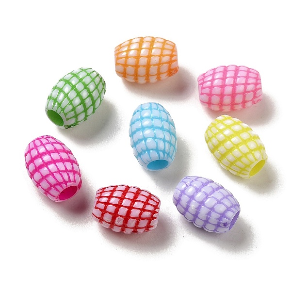 PandaHall Opaque Acrylic European Beads, Craft Style, Barrel with Tartan, Mixed Color, 15x11mm, Hole: 4.5mm, 568pcs/500g Acrylic Barrel..., Multicolor
PandaHall Opaque Acrylic European Beads, Craft Style, Barrel with Tartan, Mixed Color, 15x11mm, Hole: 4.5mm, 568pcs/500g Acrylic Barrel..., Multicolor