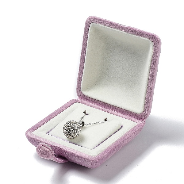 PandaHall Square Velvet Necklace Boxes, Jewelry Pendant Necklace Gift Case with Iron Snap Button, Flamingo, 7.2x7.2x3.95cm Velvet Square..., Pink
PandaHall Square Velvet Necklace Boxes, Jewelry Pendant Necklace Gift Case with Iron Snap Button, Flamingo, 7.2x7.2x3.95cm Velvet Square..., Pink