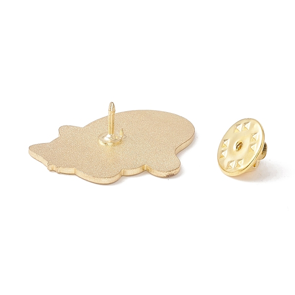PandaHall Cat Enamel Pin, Animal Alloy Badge for Backpack Clothes, Golden, Black, 27.5x31x1.5mm, Pin: 1mm Alloy+Enamel Black
PandaHall Cat Enamel Pin, Animal Alloy Badge for Backpack Clothes, Golden, Black, 27.5x31x1.5mm, Pin: 1mm Alloy+Enamel Black