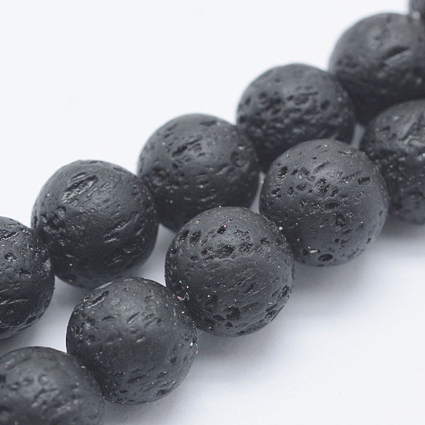 PandaHall Synthetic Lava Rock Beads Strands, Dyed, Round, Black, 8mm, Hole: 1.2mm, about 48pcs/strand, 15.7 inch(39.5cm) Lava Rock Round...
PandaHall Synthetic Lava Rock Beads Strands, Dyed, Round, Black, 8mm, Hole: 1.2mm, about 48pcs/strand, 15.7 inch(39.5cm) Lava Rock Round...