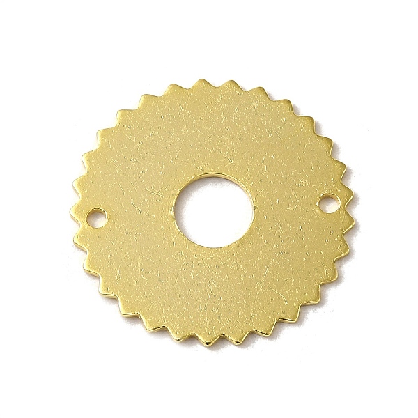 PandaHall Brass Connector Charms, Gear Links, Real 24K Gold Plated, 20x0.6mm, Hole: 1.2mm Brass Gear
PandaHall Brass Connector Charms, Gear Links, Real 24K Gold Plated, 20x0.6mm, Hole: 1.2mm Brass Gear