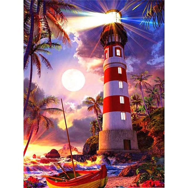 PandaHall Lighthouse DIY Diamond Painting Kit, Including Resin Rhinestones Bag, Diamond Sticky Pen, Tray Plate and Glue Clay, Colorful...
PandaHall Lighthouse DIY Diamond Painting Kit, Including Resin Rhinestones Bag, Diamond Sticky Pen, Tray Plate and Glue Clay, Colorful...