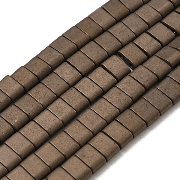 PandaHall Electroplated Non-magnetic Synthetic Hematite Beads Strands, Rectangle, Matte Style, 2-Hole, Coffee, 6x4x3mm, Hole: 1.2mm, about..., Brown
PandaHall Electroplated Non-magnetic Synthetic Hematite Beads Strands, Rectangle, Matte Style, 2-Hole, Coffee, 6x4x3mm, Hole: 1.2mm, about..., Brown