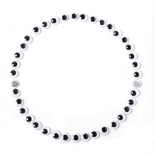 PandaHall Black & White Plastic Wiggle Googly Eyes Cabochons, DIY Scrapbooking Crafts Toy Accessories with Label Paster on Back, Black...
PandaHall Black & White Plastic Wiggle Googly Eyes Cabochons, DIY Scrapbooking Crafts Toy Accessories with Label Paster on Back, Black...
