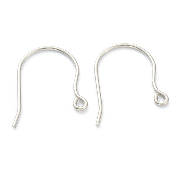 PandaHall 316 Surgical Stainless Steel Earring Hooks, Ear Wire, with Horizontal Loop, Stainless Steel Color, 20.5mm, Hole: 1.7mm, 18 Gauge...
PandaHall 316 Surgical Stainless Steel Earring Hooks, Ear Wire, with Horizontal Loop, Stainless Steel Color, 20.5mm, Hole: 1.7mm, 18 Gauge...
