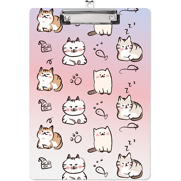 PandaHall Acrylic Clipboards, Writing Board, Writing Instrument with Stainless Steel Clip, Rectangle, Cat Shape, 310x220x2mm Acrylic Cat...
PandaHall Acrylic Clipboards, Writing Board, Writing Instrument with Stainless Steel Clip, Rectangle, Cat Shape, 310x220x2mm Acrylic Cat...