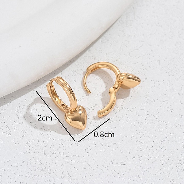 PandaHall Romantic Metal Heart Stud Earrings for Women, Daily Wear, Valentine's Gift Brass
PandaHall Romantic Metal Heart Stud Earrings for Women, Daily Wear, Valentine's Gift Brass