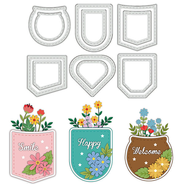 PandaHall BENECREAT Pockets Cutting Dies, Flowerpot Stencils Heart Elliptical Pockets Decorative Embossing Stencils for Scrapbooking, Photo...
PandaHall BENECREAT Pockets Cutting Dies, Flowerpot Stencils Heart Elliptical Pockets Decorative Embossing Stencils for Scrapbooking, Photo...