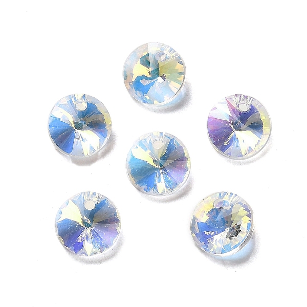 PandaHall 100Pcs Transparent Glass Pendnats, Faceted Flat Round Charms, Clear, 8x4mm, Hole: 1.2mm Glass Flat Round Clear
PandaHall 100Pcs Transparent Glass Pendnats, Faceted Flat Round Charms, Clear, 8x4mm, Hole: 1.2mm Glass Flat Round Clear