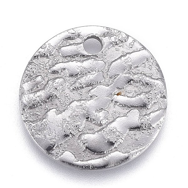 PandaHall 304 Stainless Steel Charms, Textured, Laser Cut, Flat Round, Stainless Steel Color, 12x1mm, Hole: 1mm 304 Stainless Steel Flat...
PandaHall 304 Stainless Steel Charms, Textured, Laser Cut, Flat Round, Stainless Steel Color, 12x1mm, Hole: 1mm 304 Stainless Steel Flat...