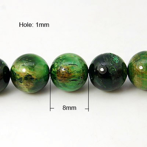 PandaHall Natural Green Tiger Eye Beads Strands, Dyed & Heated, Round, Green, 8mm Tiger Eye Round Green
PandaHall Natural Green Tiger Eye Beads Strands, Dyed & Heated, Round, Green, 8mm Tiger Eye Round Green