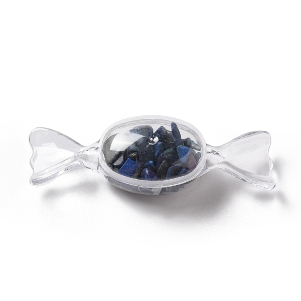 PandaHall Natural Lapis Lazuli Chip Decorates, with Transparent Plastic Storage Box, Candy, 25x82.5x23mm Lapis Lazuli Candy
PandaHall Natural Lapis Lazuli Chip Decorates, with Transparent Plastic Storage Box, Candy, 25x82.5x23mm Lapis Lazuli Candy