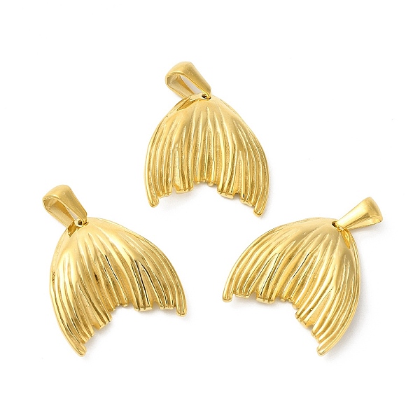 PandaHall Ion Plating(IP) 304 Stainless Steel Pendants, Fish Tail Charm, Golden, 21.5x19.5x4.5mm, Hole: 6.5x3mm 304 Stainless Steel Others
PandaHall Ion Plating(IP) 304 Stainless Steel Pendants, Fish Tail Charm, Golden, 21.5x19.5x4.5mm, Hole: 6.5x3mm 304 Stainless Steel Others