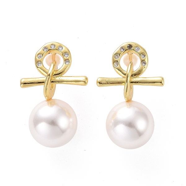 PandaHall Clear Cubic Zirconia Female Symbol with Plastic Pearl Dangle Stud Earrings, Brass Jewelry for Women, Cadmium Free & Lead Free..., White
PandaHall Clear Cubic Zirconia Female Symbol with Plastic Pearl Dangle Stud Earrings, Brass Jewelry for Women, Cadmium Free & Lead Free..., White