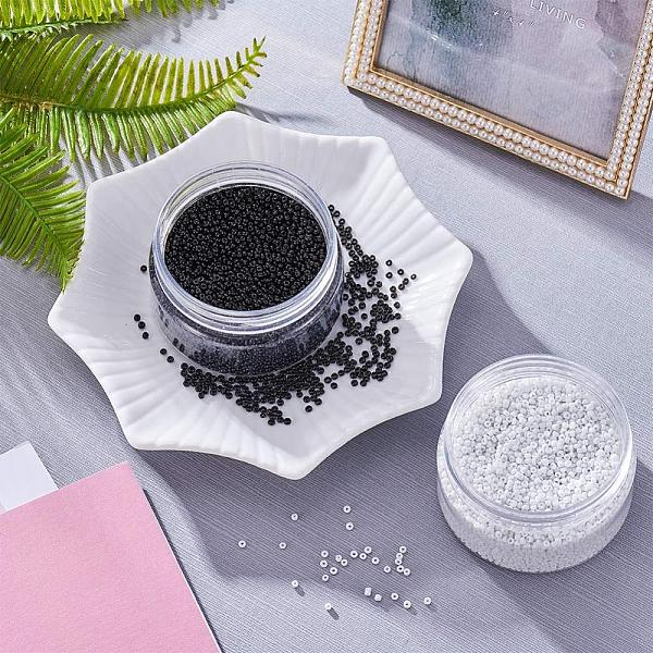 PandaHall 12/0 Glass Seed Beads, Opaque Colours Seed, Round, Black & White, 2mm, Hole: 1mm, about 8000pcs/box, 2boxes/set, about..., Multicolor
PandaHall 12/0 Glass Seed Beads, Opaque Colours Seed, Round, Black & White, 2mm, Hole: 1mm, about 8000pcs/box, 2boxes/set, about..., Multicolor