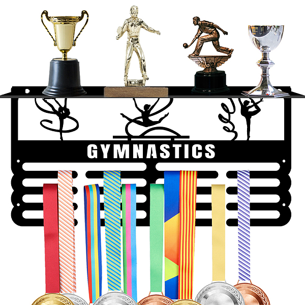 PandaHall Iron Medal Holder & Tray, Medal Display Hanger Rack, Medal Holder Frame, with Screw, Gymnastics, 100x380x10mm & 200x400mm, Hole..., Black
PandaHall Iron Medal Holder & Tray, Medal Display Hanger Rack, Medal Holder Frame, with Screw, Gymnastics, 100x380x10mm & 200x400mm, Hole..., Black