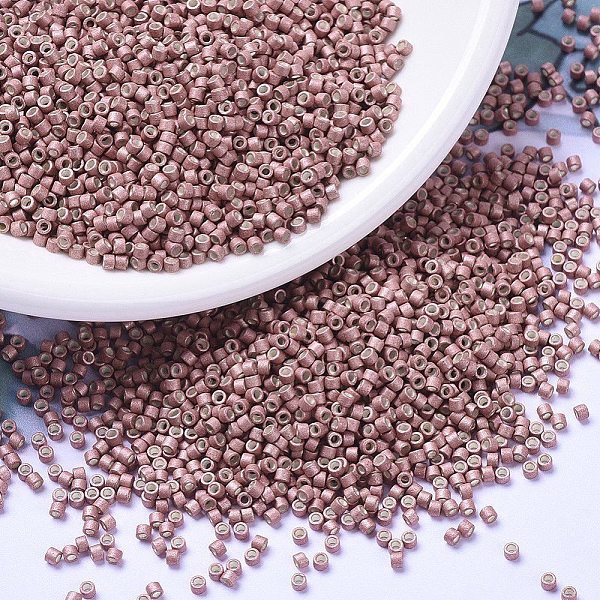 PandaHall MIYUKI Delica Beads, Cylinder, Japanese Seed Beads, 11/0, (DB1166) Galvanized Matte Pink Blush, 1.3x1.6mm, Hole: 0.8mm, about...
PandaHall MIYUKI Delica Beads, Cylinder, Japanese Seed Beads, 11/0, (DB1166) Galvanized Matte Pink Blush, 1.3x1.6mm, Hole: 0.8mm, about...