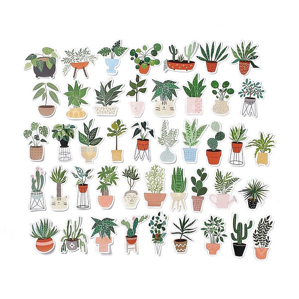 PandaHall 44Pcs 44 Styles Plant Theme Paper Stickers Sets, Adhesive Decals for DIY Scrapbooking, Photo Album Decoration, Plants Pattern...
PandaHall 44Pcs 44 Styles Plant Theme Paper Stickers Sets, Adhesive Decals for DIY Scrapbooking, Photo Album Decoration, Plants Pattern...