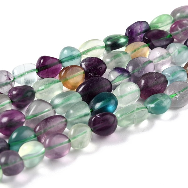 PandaHall Natural Fluorite Beads Strands, Nuggets, Tumbled Stone, 8~11x7.5~9x4.5~7mm, Hole: 0.8mm, about 42pcs/strand, 15.94''(40.5cm)...
PandaHall Natural Fluorite Beads Strands, Nuggets, Tumbled Stone, 8~11x7.5~9x4.5~7mm, Hole: 0.8mm, about 42pcs/strand, 15.94''(40.5cm)...