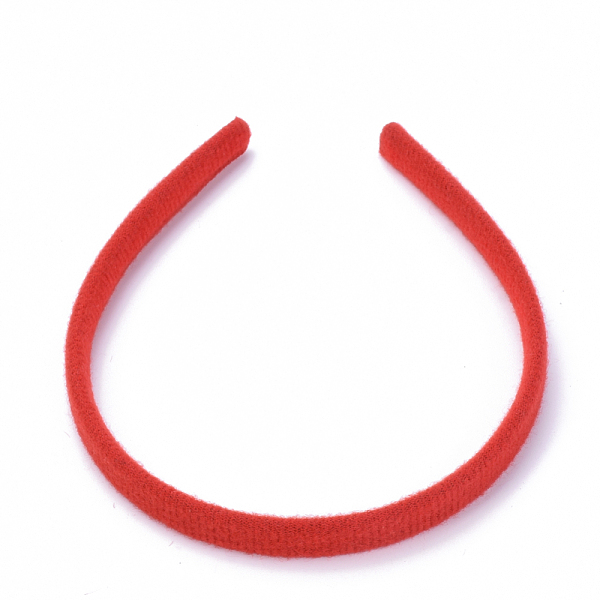 PandaHall Hair Accessories Plain Plastic Hair Band Findings, No Teeth, with Velvet, Red, 112mm, 11.5mm Plastic Red
PandaHall Hair Accessories Plain Plastic Hair Band Findings, No Teeth, with Velvet, Red, 112mm, 11.5mm Plastic Red