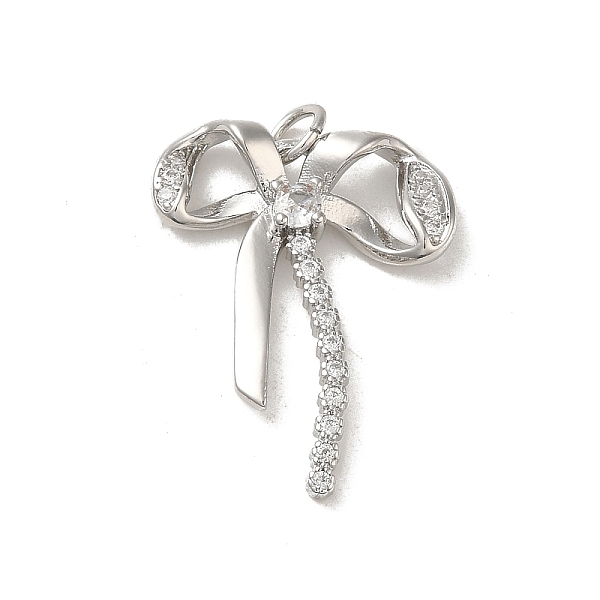 PandaHall Rack Plating Brass Micro Pave Cubic Zirconia Pendants, with Jump Ring, Long-Lasting Plated, Lead Free & Cadmium Free, Bowknot..., Clear
PandaHall Rack Plating Brass Micro Pave Cubic Zirconia Pendants, with Jump Ring, Long-Lasting Plated, Lead Free & Cadmium Free, Bowknot..., Clear