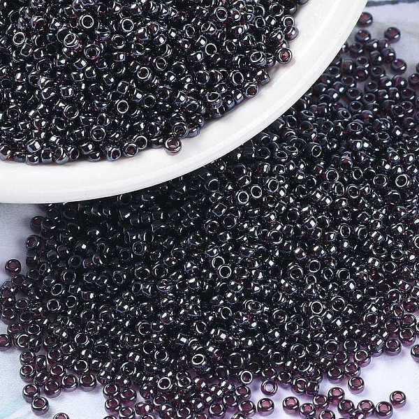 PandaHall MIYUKI Round Rocailles Beads, Japanese Seed Beads, (RR171) Dark Smoky Amethyst Luster, 15/0, 1.5mm, Hole: 0.7mm, about..., Purple
PandaHall MIYUKI Round Rocailles Beads, Japanese Seed Beads, (RR171) Dark Smoky Amethyst Luster, 15/0, 1.5mm, Hole: 0.7mm, about..., Purple