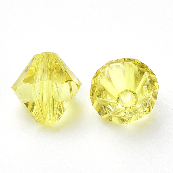 PandaHall Transparent Acrylic Beads, Bicone, Yellow, 4x4mm, Hole: 1.2mm, about 17000pcs/500g Acrylic Bicone Yellow
PandaHall Transparent Acrylic Beads, Bicone, Yellow, 4x4mm, Hole: 1.2mm, about 17000pcs/500g Acrylic Bicone Yellow