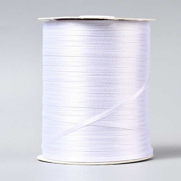 PandaHall Double Face Satin Ribbon, Polyester Ribbon, White, 1/8 inch(3mm) wide, about 880yards/roll(804.672m/roll) Polyester None White
PandaHall Double Face Satin Ribbon, Polyester Ribbon, White, 1/8 inch(3mm) wide, about 880yards/roll(804.672m/roll) Polyester None White