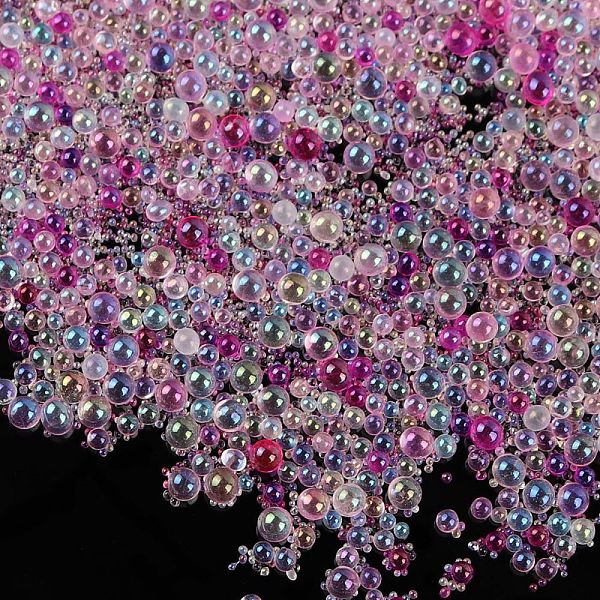 PandaHall AB-Color Plated DIY 3D Nail Art Decoration Mini Glass Beads, Tiny Caviar Nail Beads, Pearl Pink, 0.6~3mm Glass Round
PandaHall AB-Color Plated DIY 3D Nail Art Decoration Mini Glass Beads, Tiny Caviar Nail Beads, Pearl Pink, 0.6~3mm Glass Round