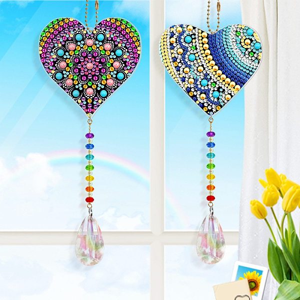 PandaHall DIY Sun Catcher Keychain Diamond Painting Kits, including Acrylic Pendant, Diamond, Diamond Drill Tool, Ball Chain, Swivel Clasp..., Multicolor
PandaHall DIY Sun Catcher Keychain Diamond Painting Kits, including Acrylic Pendant, Diamond, Diamond Drill Tool, Ball Chain, Swivel Clasp..., Multicolor